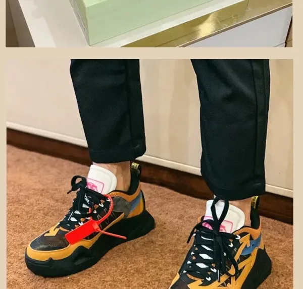 Off-White DDSY-1000 Chunky Sneakers Beige Multicolor - 19