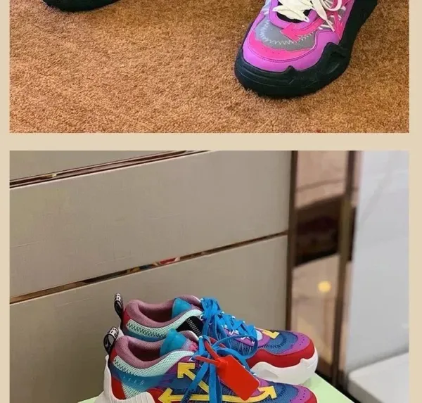 Off-White DDSY-1000 Chunky Sneakers Beige Multicolor - 9