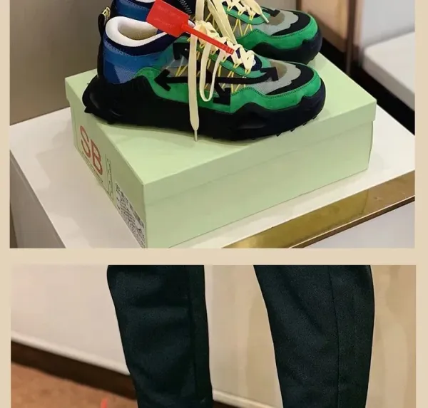 Off-White DDSY-1000 Chunky Sneakers Beige Multicolor - 12