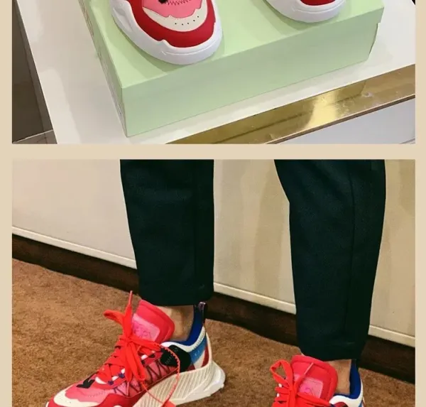 Off-White DDSY-1000 Chunky Sneakers Beige Multicolor - 21