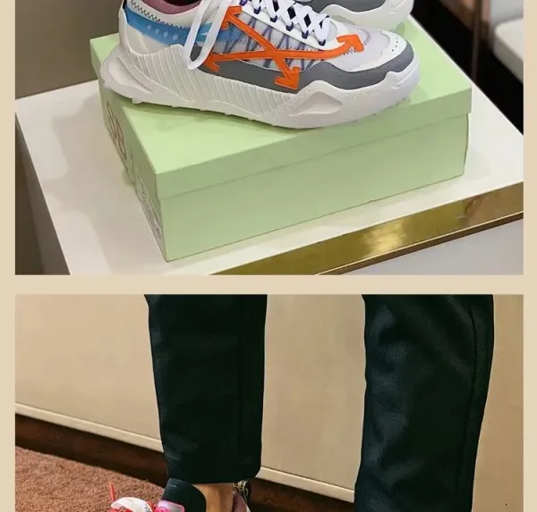 Off-White DDSY-1000 Chunky Sneakers Beige Multicolor - 23