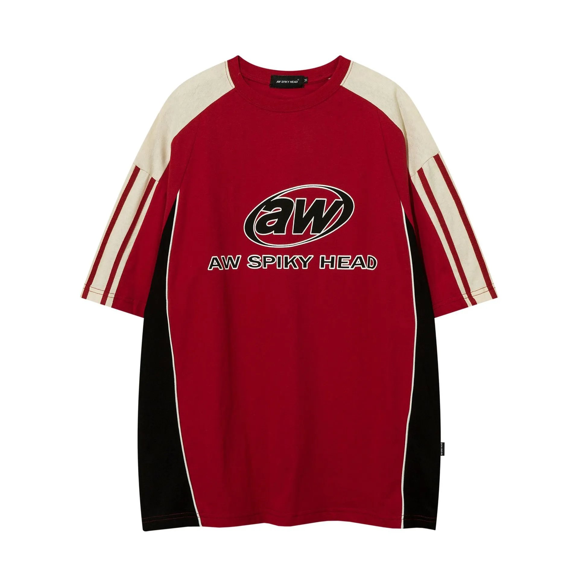 American Sport Patchwork Print T-Shirt