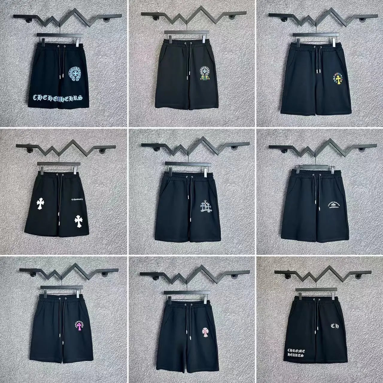 Chrome Hearts Drawstring Shorts