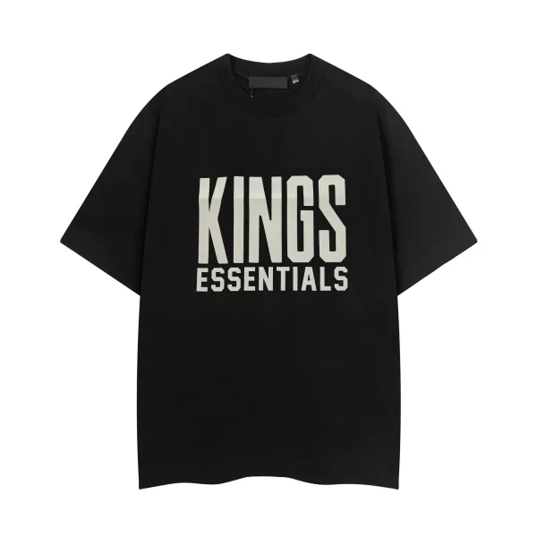 Fear of God Essentials Kings Essentials Black T-Shirt - 1