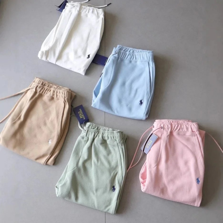 Ralph Lauren Logo Embroidered Jogger Pants