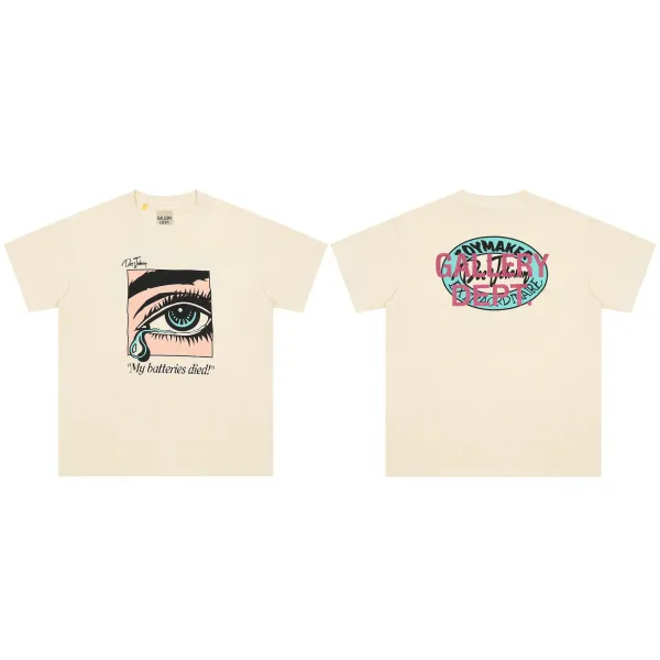 Gallery Dept Kind People Graphic Print White T-Shirt - 17