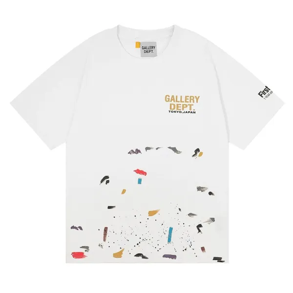 Gallery Dept Kind People Graphic Print White T-Shirt - 41