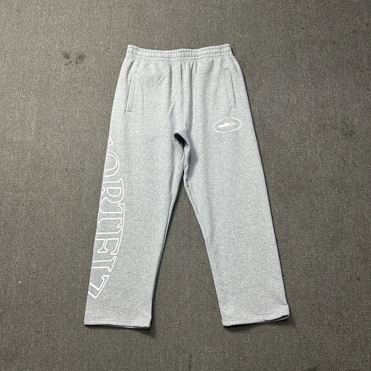 Corteiz Logo Sweatpants Black - 23