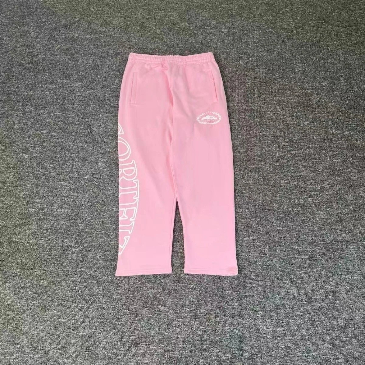 Corteiz Logo Sweatpants Black - 40