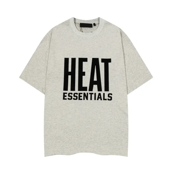 Fear of God Essentials Heat Essentials Gray T-Shirt - 1