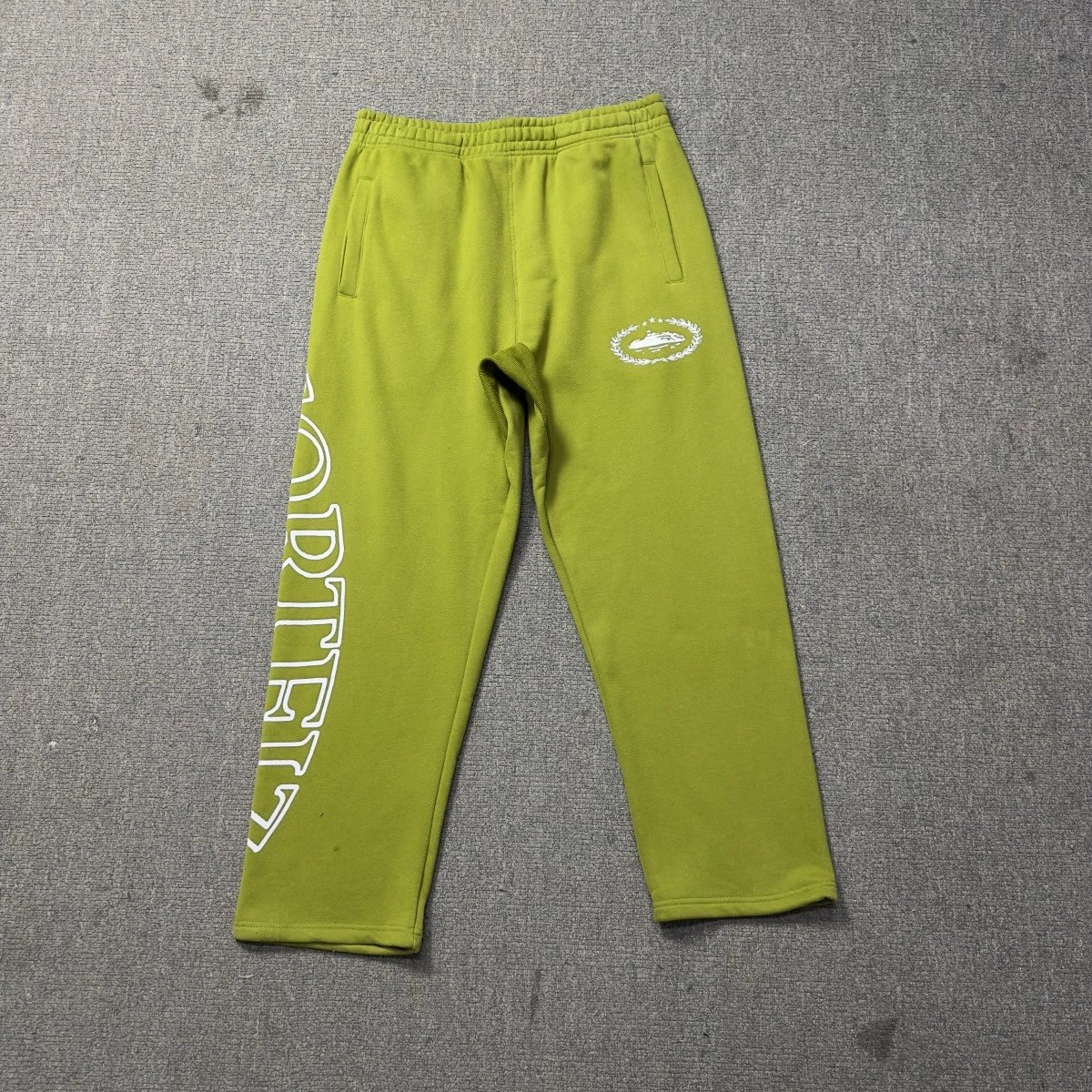 Corteiz Logo Sweatpants Black - 29