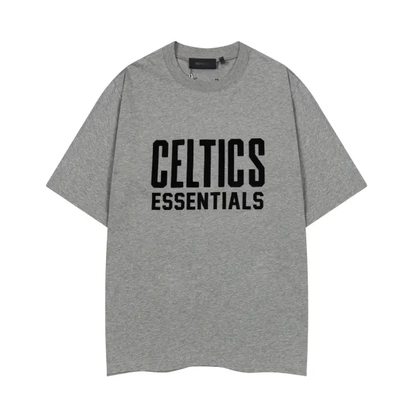 Fear of God Essentials Celtics Essentials Gray T-Shirt - 1