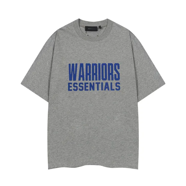 Fear of God Essentials Warriors Essentials Gray T-Shirt - 1