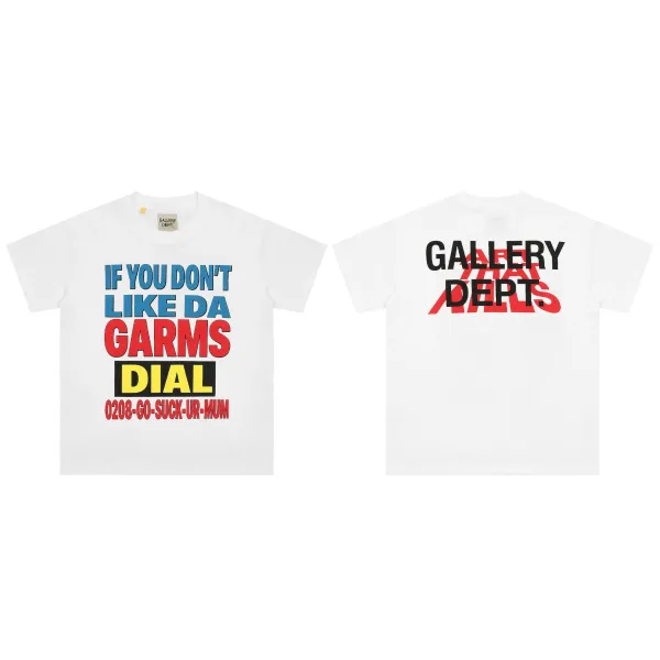 Gallery Dept Kind People Graphic Print White T-Shirt - 13
