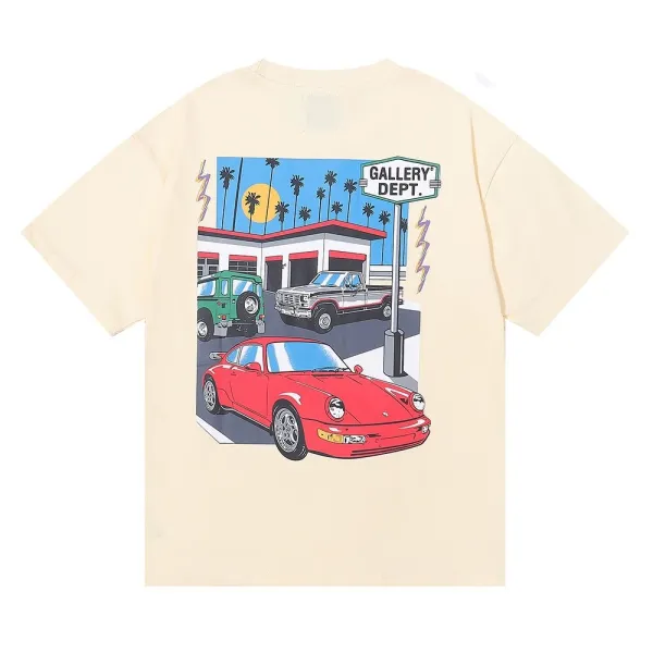 Gallery Dept Kind People Graphic Print White T-Shirt - 42