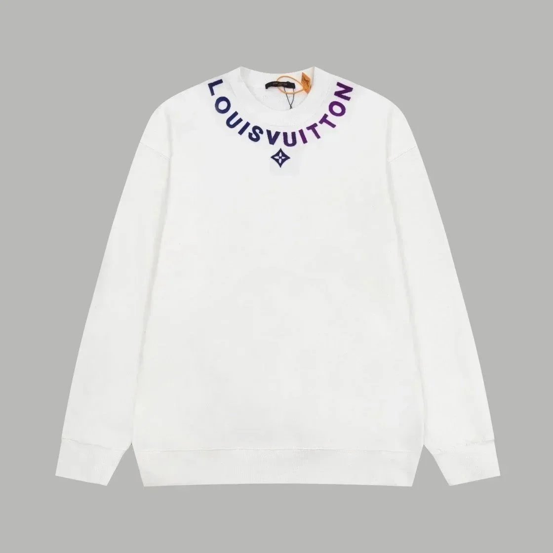 Gradient Toothbrush Logo Crewneck Hoodie