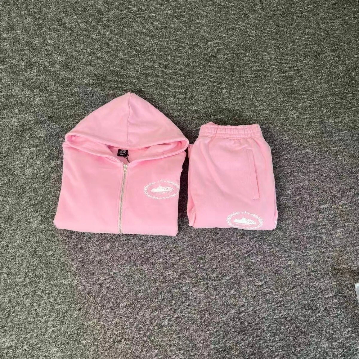Corteiz Logo Sweatpants Black - 45
