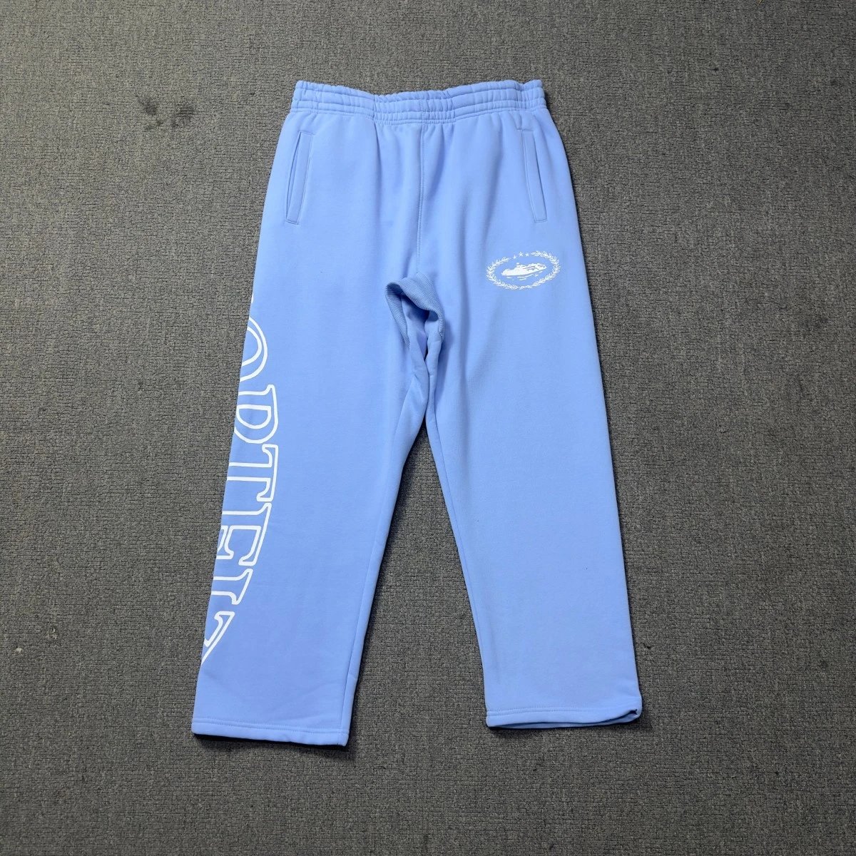 Corteiz Logo Sweatpants Black - 31