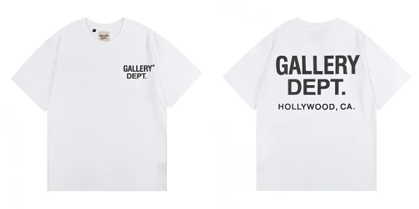 Gallery Dept. Hollywood CA T-Shirt White - 1