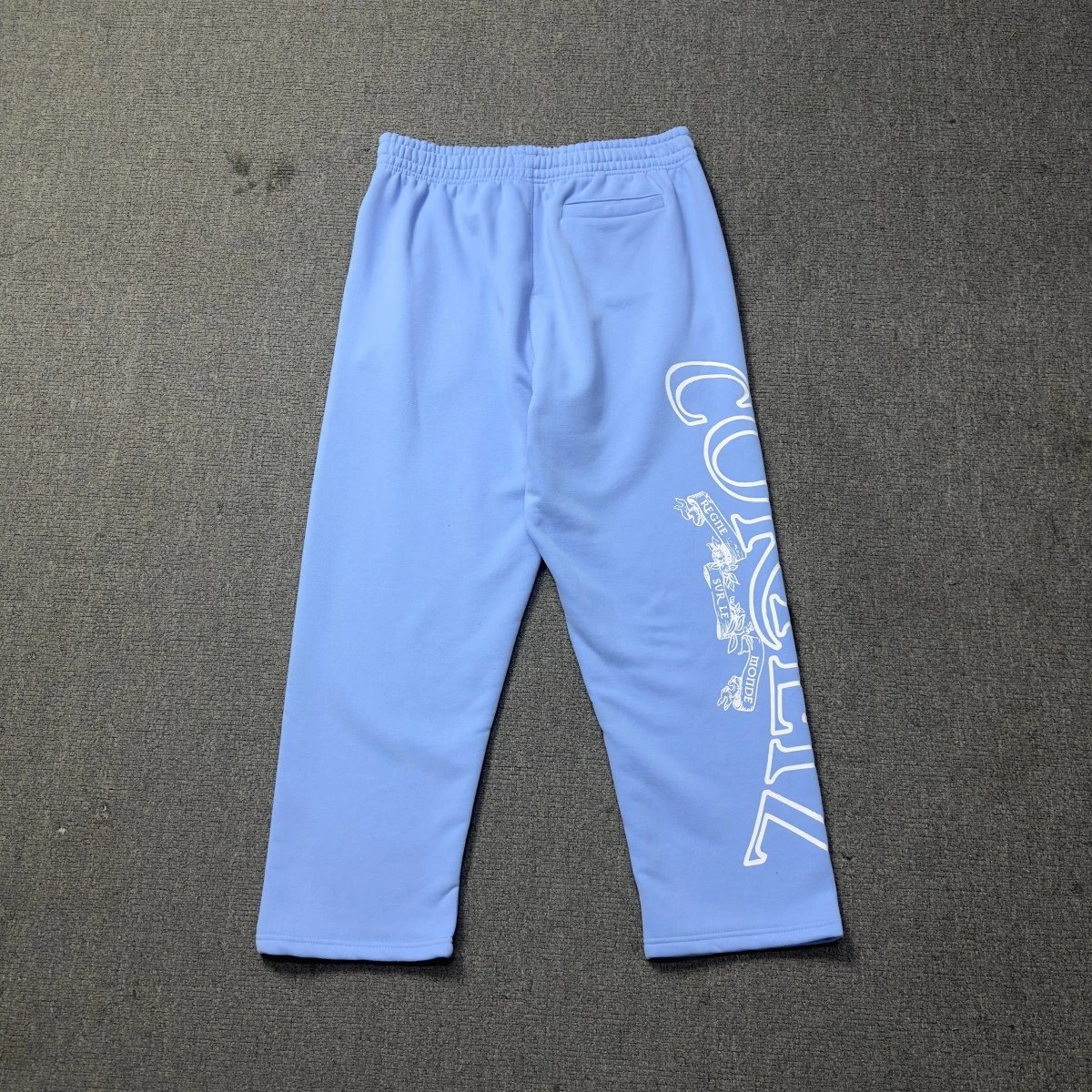 Corteiz Logo Sweatpants Black - 32