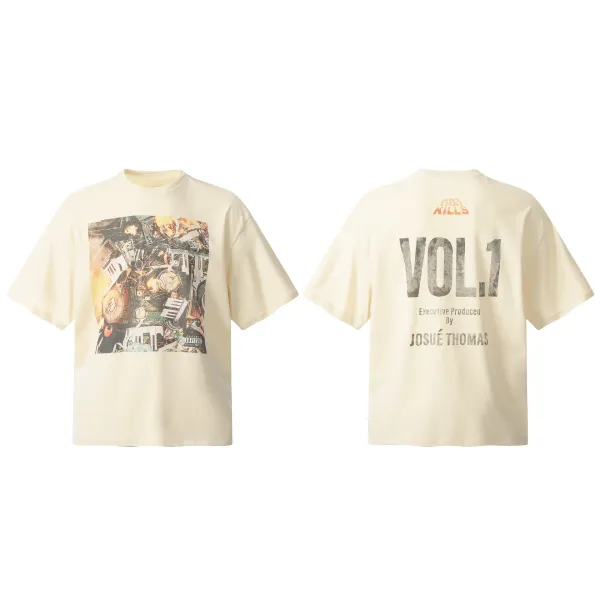 Gallery Dept Kind People Graphic Print White T-Shirt - 10