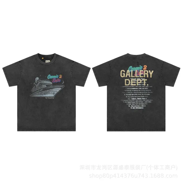 Gallery Dept Kind People Graphic Print White T-Shirt - 49