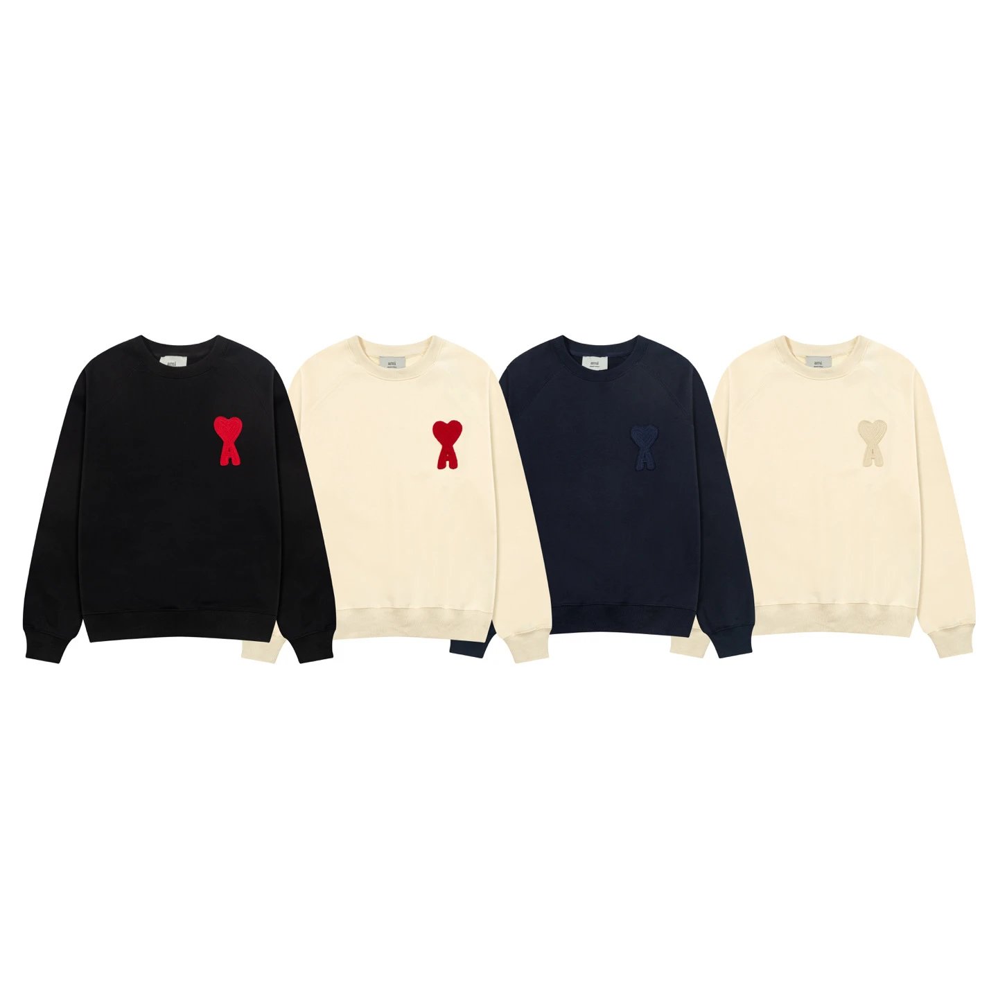 Love Heart Towel Embroidered Sweatshirt