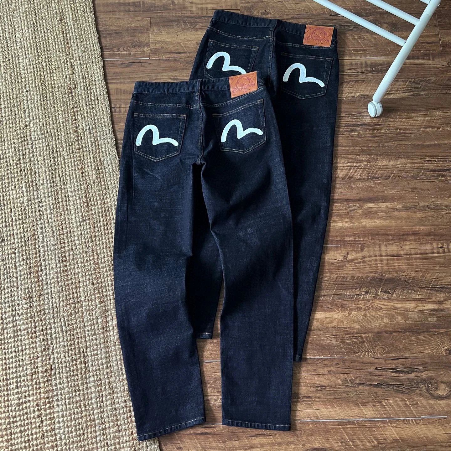 Evisu Seagull Print Selvedge Jeans