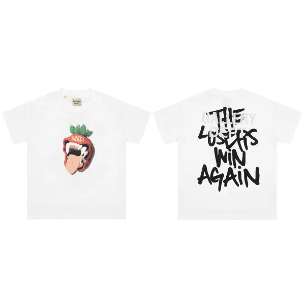 Gallery Dept Kind People Graphic Print White T-Shirt - 11