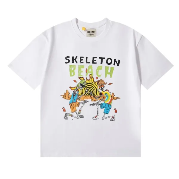 Gallery Dept Kind People Graphic Print White T-Shirt - 39