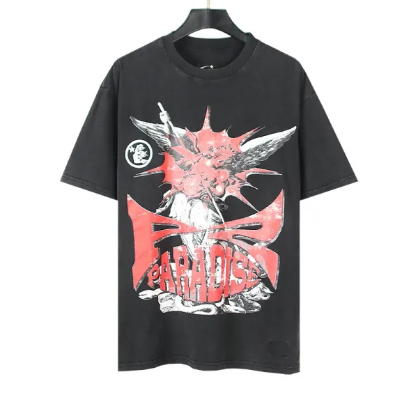 Design Paradise Graphic Print Black T-Shirt - 1