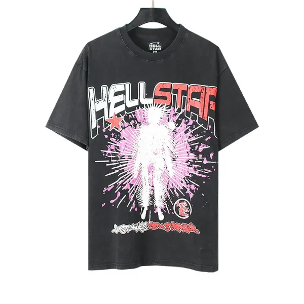 Hellstar Graphic Print Black T-Shirt - 1