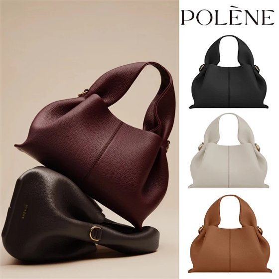 Polene cloud pack niche dumpling bag 2025 new French European and American retro high-end hand-held crossbody bag for women