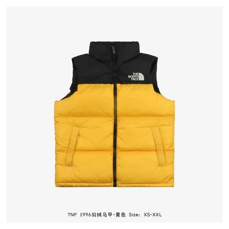 The North Face Nuptse Vest Navy Blue Down Vest - 8