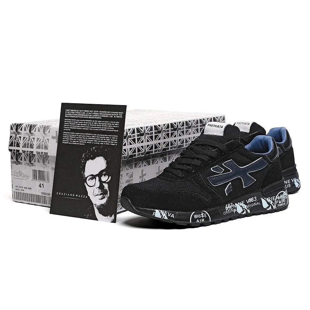 Premiata Sneakers MICK low-top with graphic-print midsoles product image