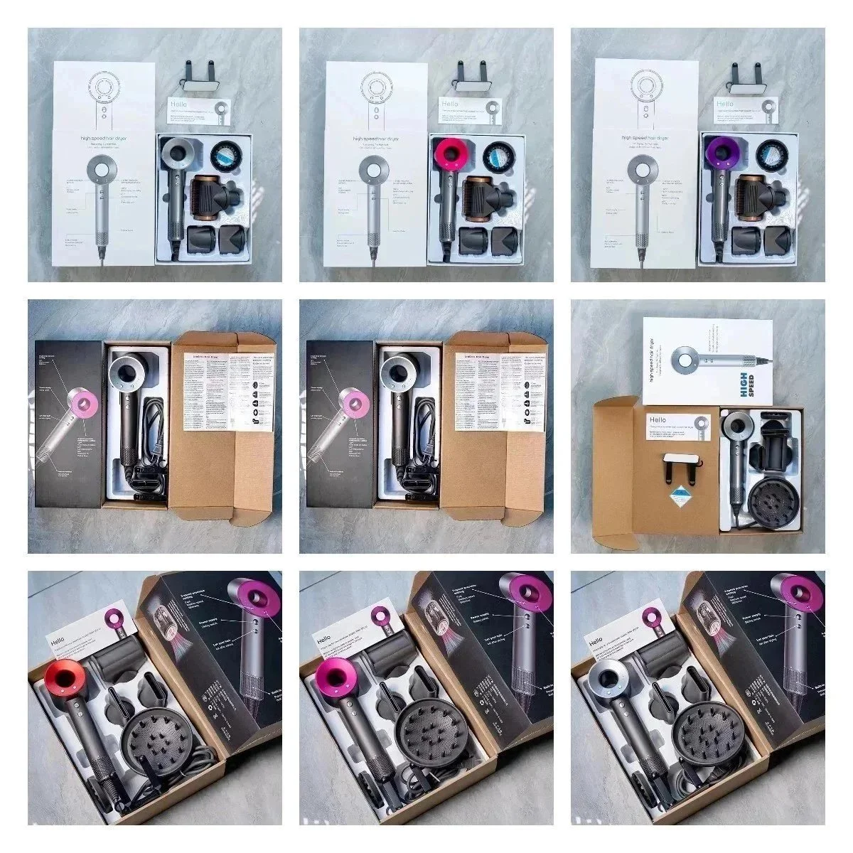 Dyson Supersonic Hair Dryer Set