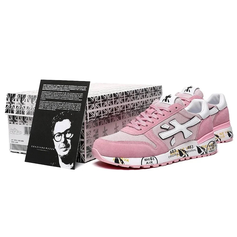 Premiata Sneakers MICK low-top with graphic-print midsoles product image