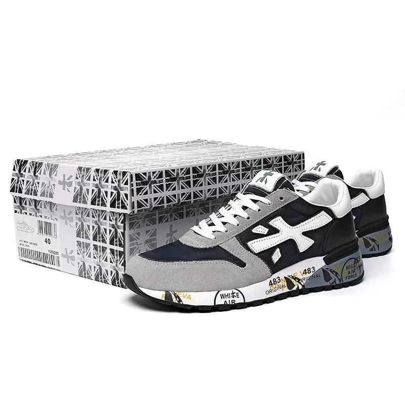Premiata Sneakers MICK low-top with graphic-print midsoles product image