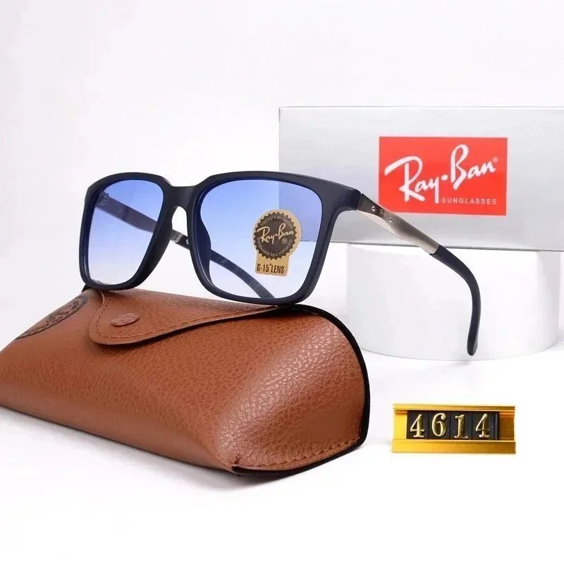 Ray-Ban Eyewear Round and rectangular polarized sunglasses — XZ008