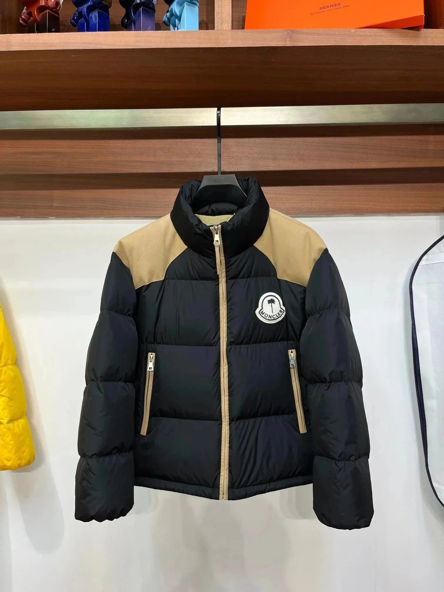 Moncler Down Jackets Hooded puffer jacket with sleeve pocket image 14