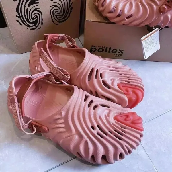Crocs Pollex Clog Beige Sandals - 12