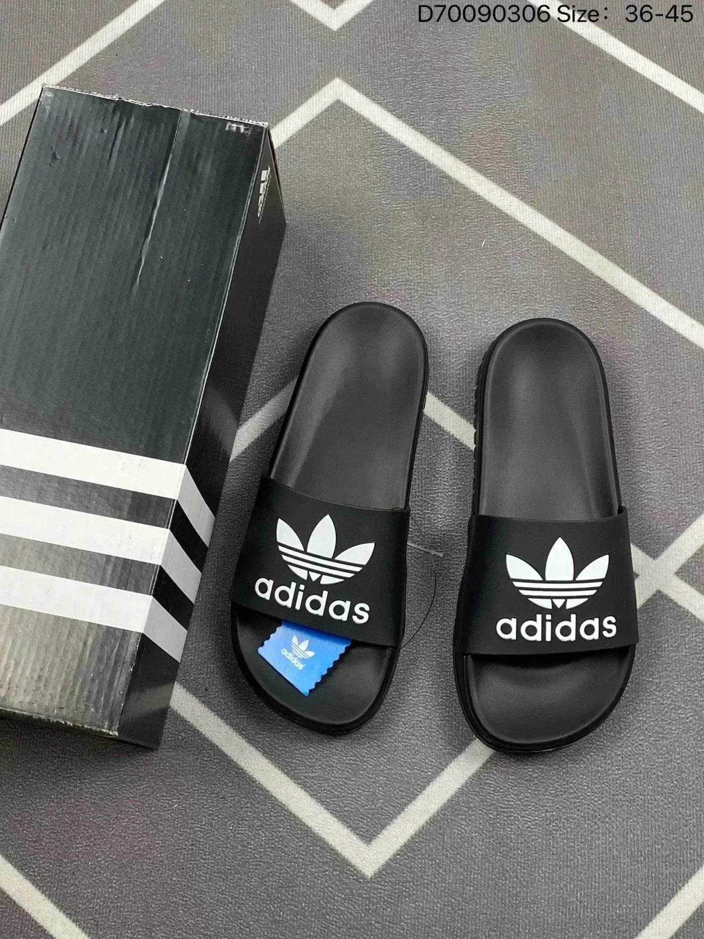 Adidas Slippers Logo Slide Sandals image 9