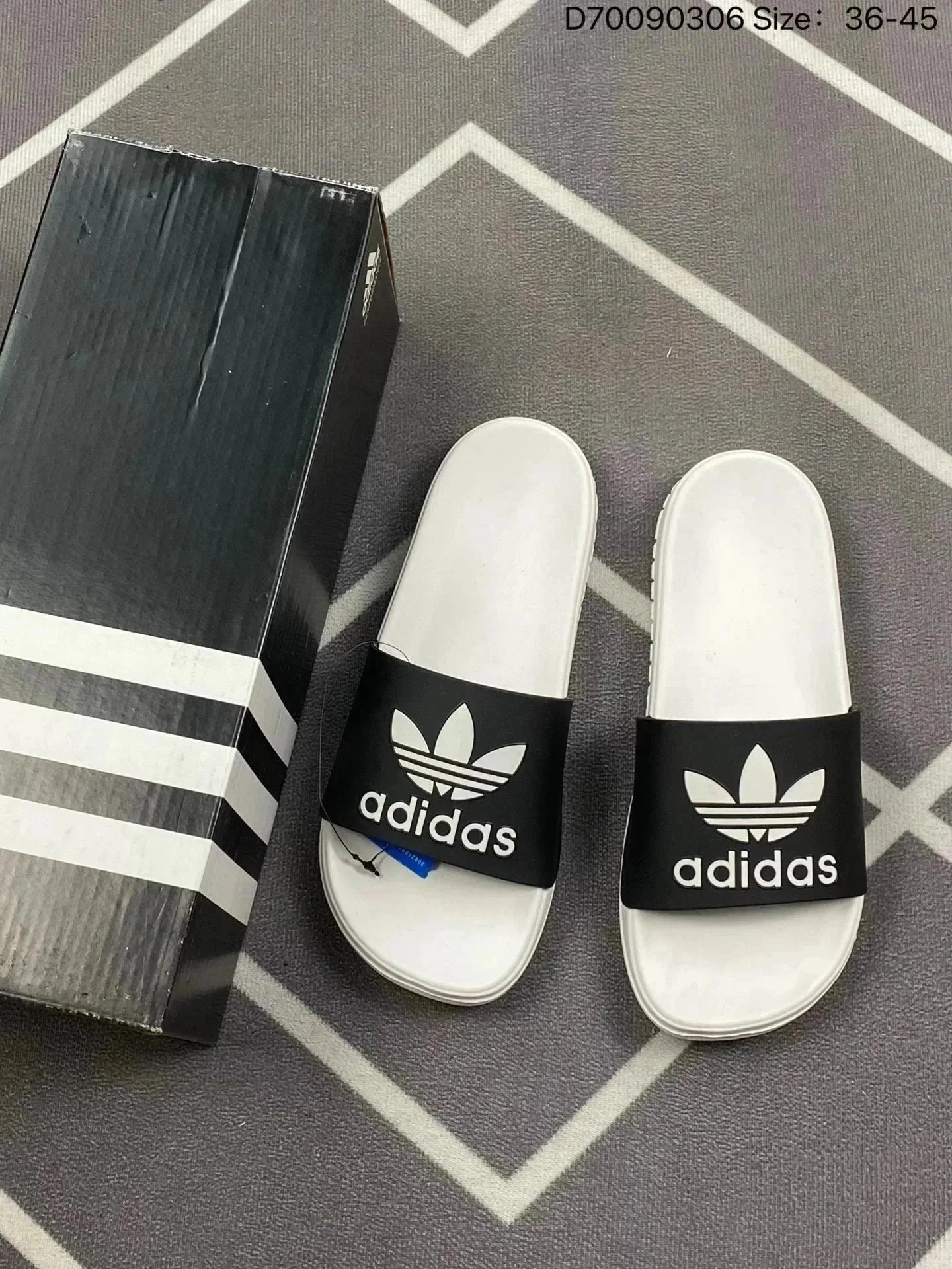 Adidas Slippers Logo Slide Sandals image 8