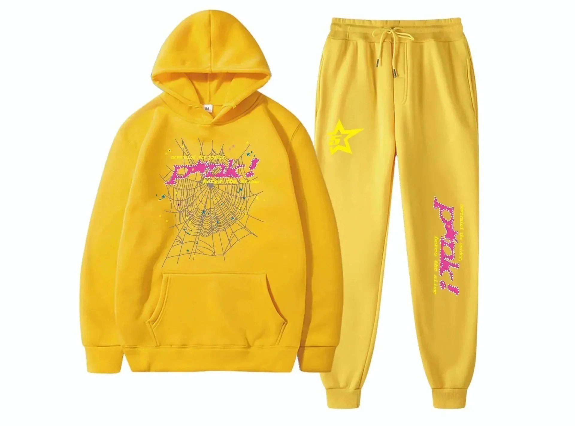Unbranded Tracksuits Spiderweb Graphic Hooded Tracksuit — ALBB-20