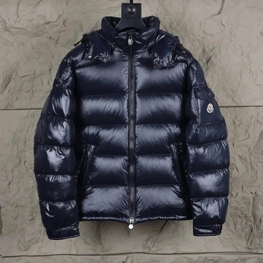 Moncler Down Jackets Hooded puffer jacket with sleeve pocket image 3