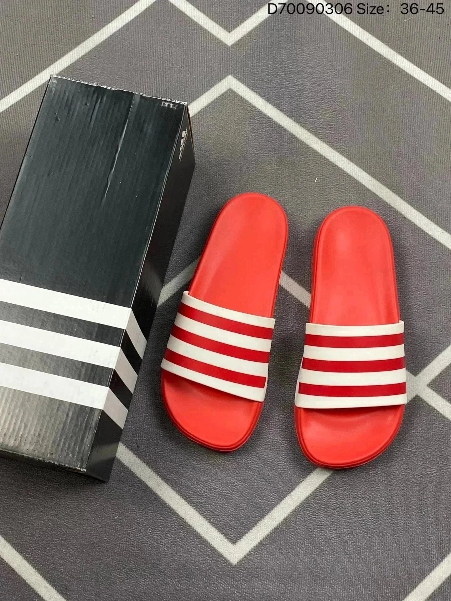 Adidas Slippers Logo Slide Sandals image 10