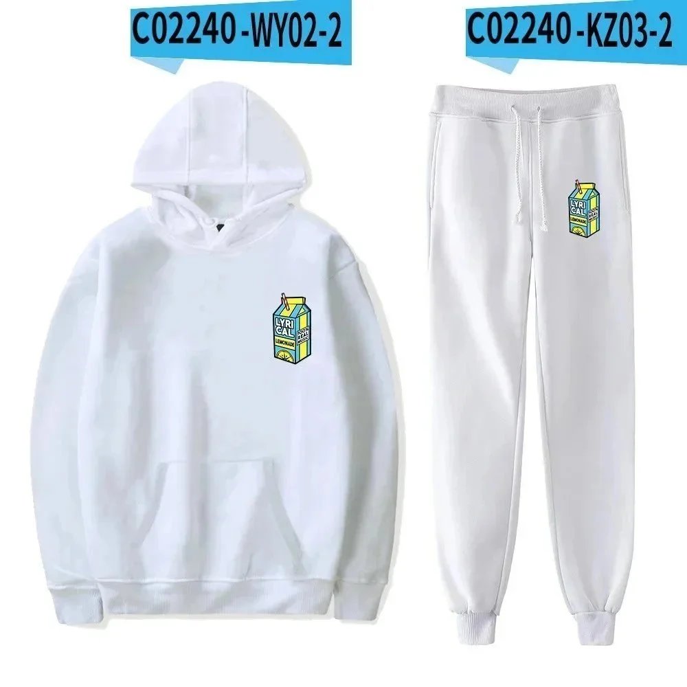 Juice WRLD Matching Sets Printed Hoodie and Jogger Set image 5