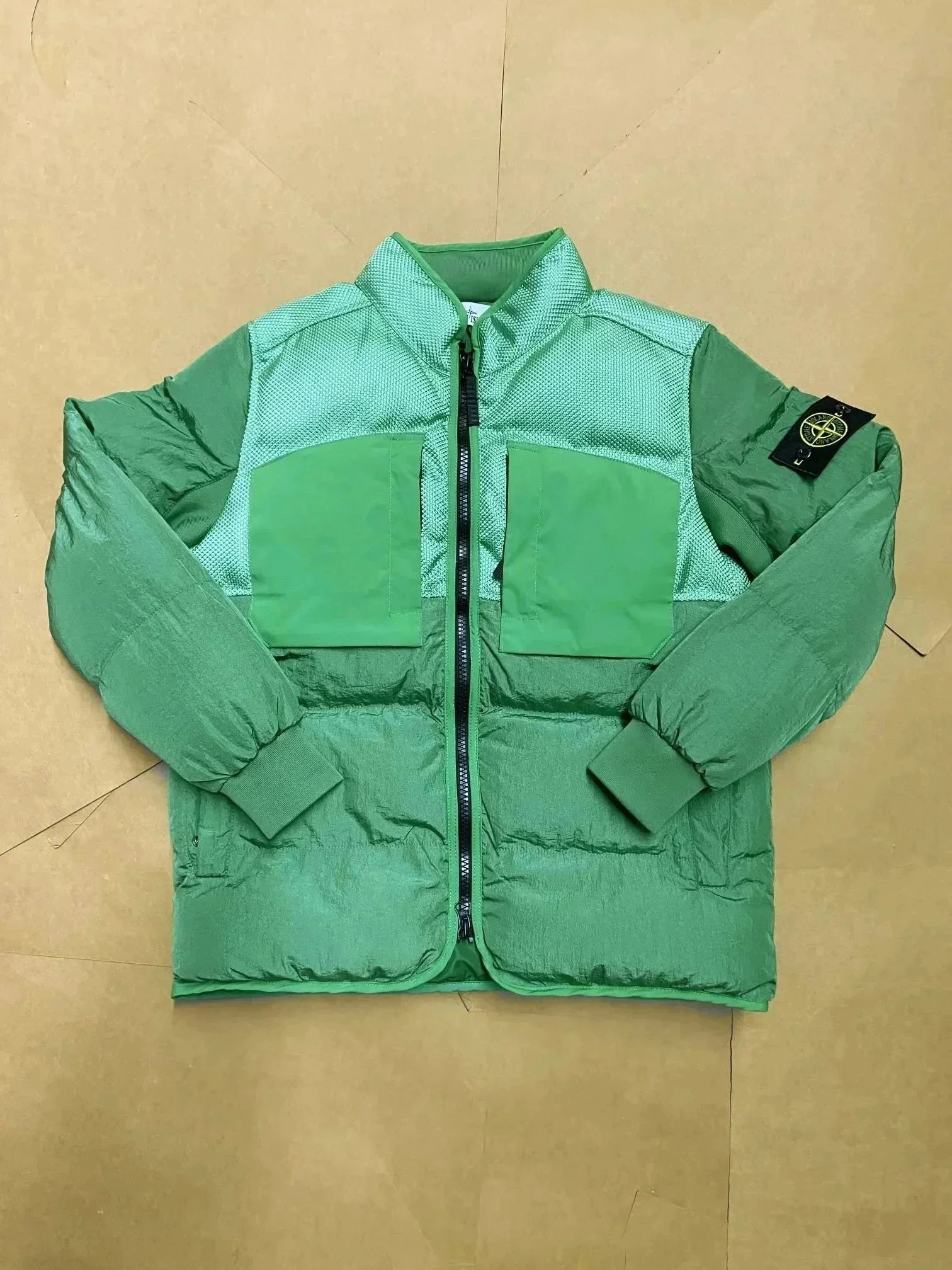 Stone Island Down Jackets Quilted Puffer Jacket — STD010
