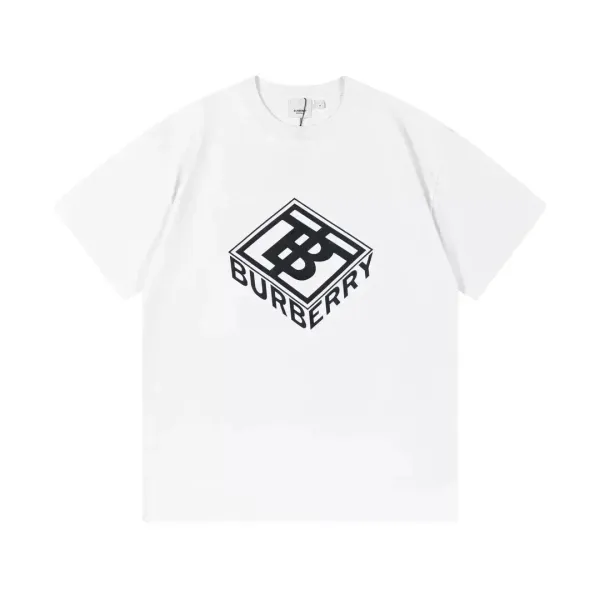 Burberry Thomas Bear Graphic Print White T-Shirt - 14