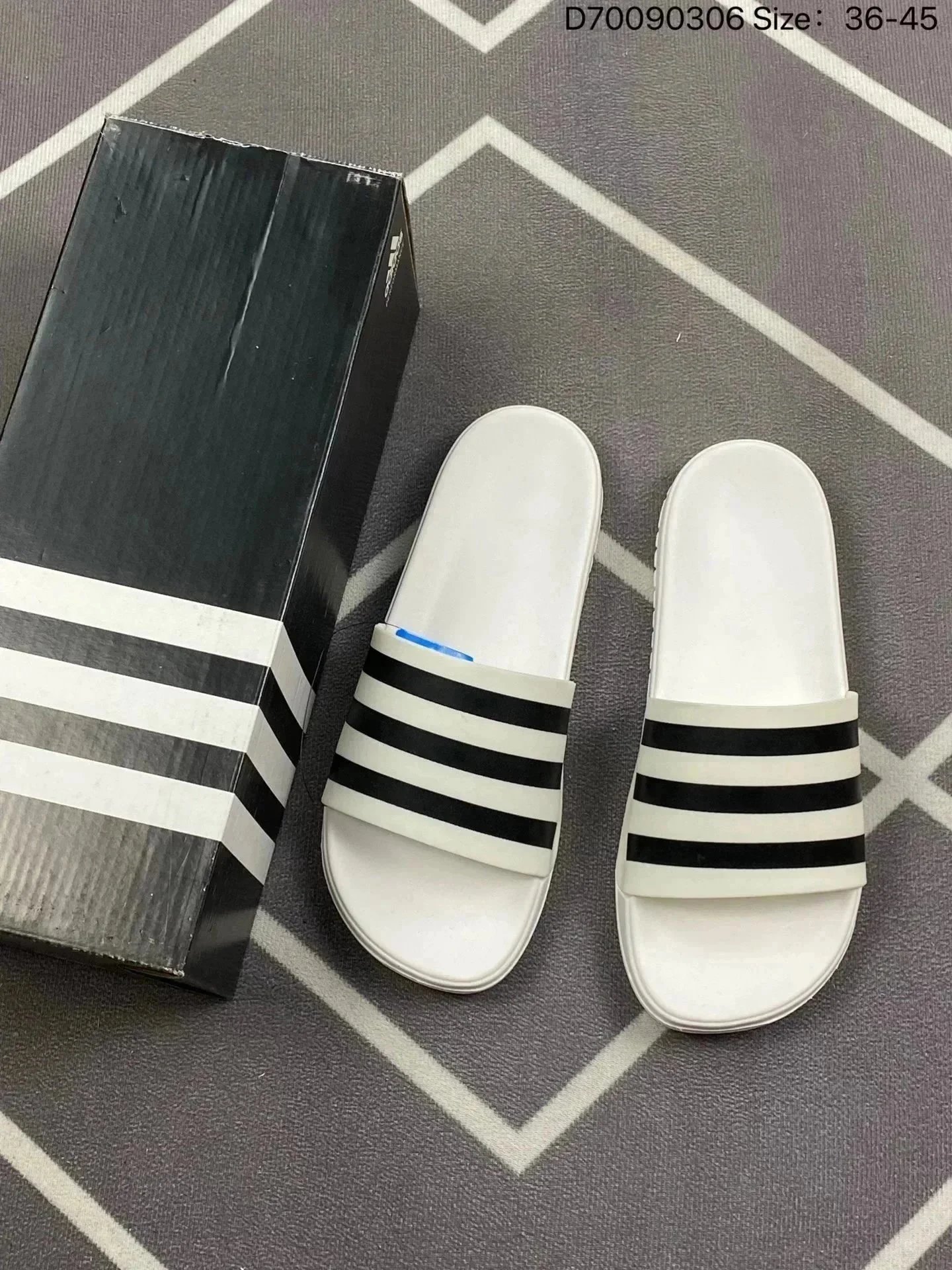 Adidas Slippers Logo Slide Sandals image 6